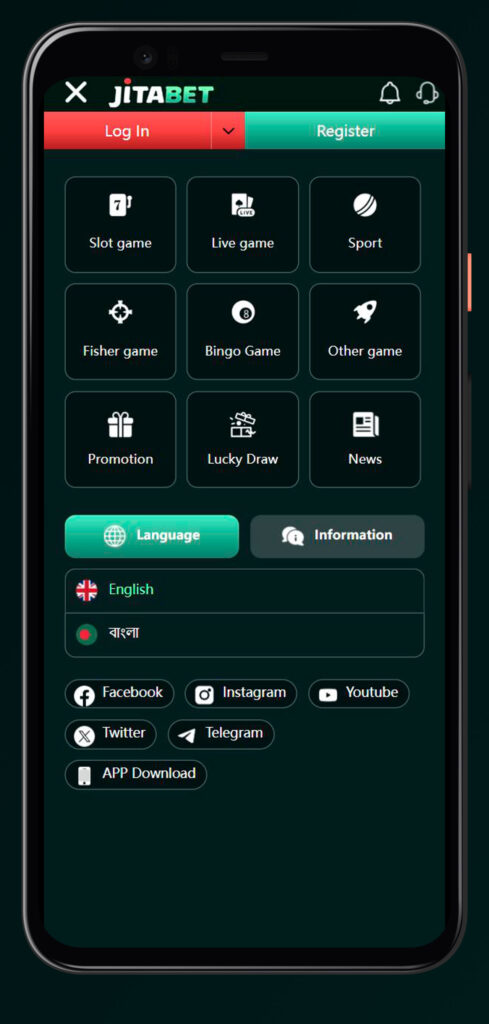 menu app jitabet